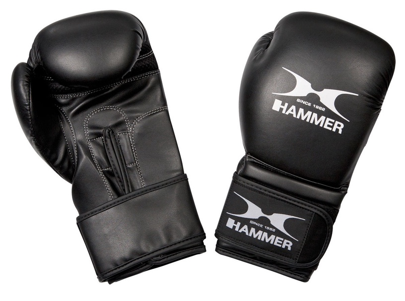 Боксерские перчатки Hammer Blitz, белый/черный, 8 oz