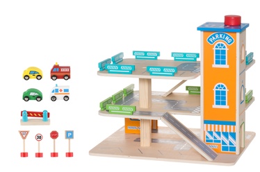 Automobilių stovėjimo aikštelė Edu Fun Toys Parking Garage 609678