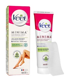 Depilatsioonikreem Veet Silk & Fresh Hair Removal Cream Dry Skin, 100 ml