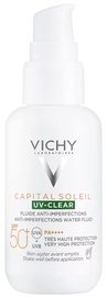 Saules aizsargājošs fluīds ķermenim Vichy Capital Soleil UV Clear SPF50+, 40 ml