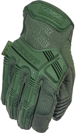 Рабочие перчатки перчатки Mechanix Wear M-Pact Olive Drab MPT-60-008, искусственная кожа/нейлон/термопласт-каучук (tpr), оливково-зеленый, S, 2 шт.
