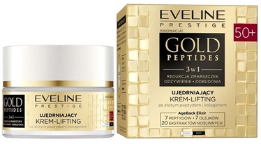 Sejas krēms Eveline Gold Peptides 3 in 1 50+, 50 ml, sievietēm, 50+