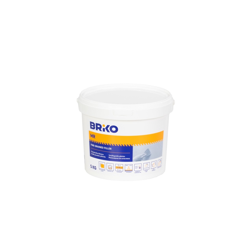 Pahtel Briko MR, peeneteraline, valge, 5 kg
