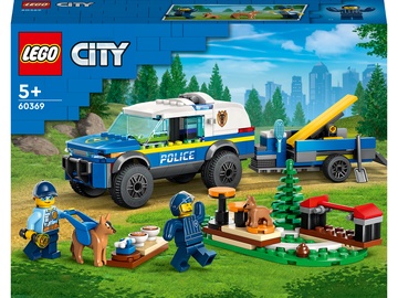 Konstruktor LEGO® City Mobiilne politseikoera treening 60369, 197 tk