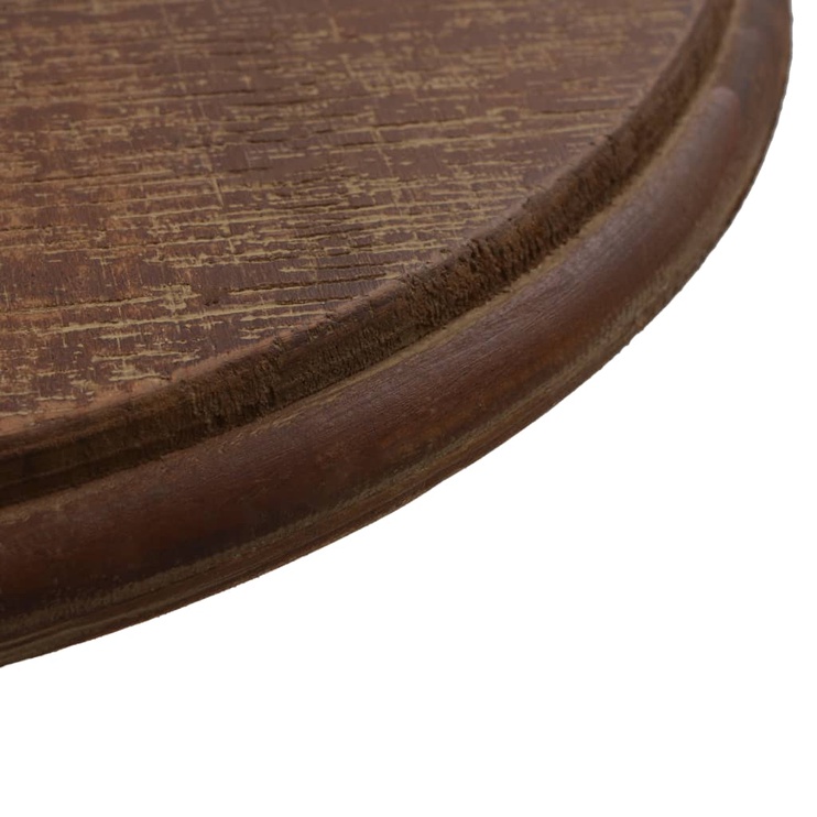 Kafijas galdiņš VLX Solid Fir Wood, brūna, 400 mm x 400 mm x 640 mm