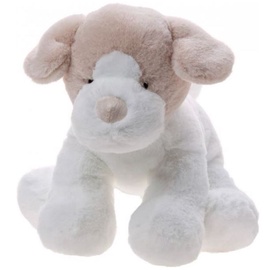 Mīkstā rotaļlieta Beppe Dog Renee, balta/bēša, 20 cm