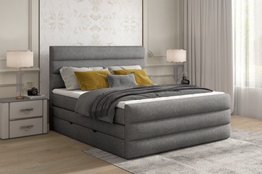 Кровать Cande Sawana 05, 140 x 200 cm, коричневый, с решеткой