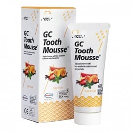 Реминерализующая зубная паста без фтора GC Tooth Mousse Recaldent, мультифрукт, 35 мл