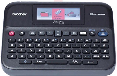 Etiketiprinter Brother PT-D600VP, 950 g, must