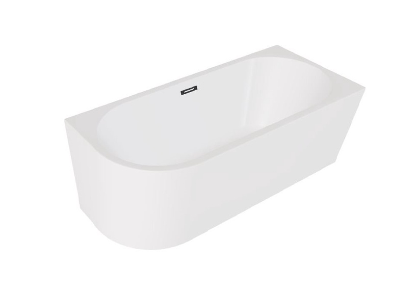 Vann, teisaldatav Besco Zoya, 150 cm x 75 cm x 58 cm, nurga-