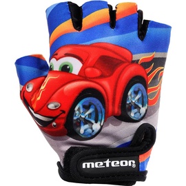 Velo cimdi Meteor CM JR Kids Auto, daudzkrāsains, XS, 170 mm