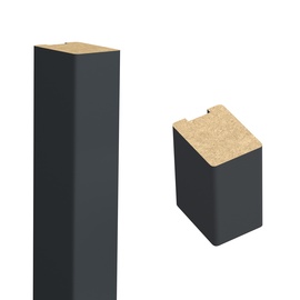 Viimistluselement Foge 546125, antratsiit, 2800 mm x 30 mm, 4 tk