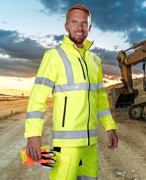 Darba jaka Ardon REF501 HI-VIZ REF501, dzeltena, poliesters/elastāns, M izmērs