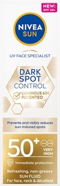 Saules aizsargājošs fluīds Nivea Sun Spot Control SPF50, 50 ml