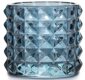 Svečturis AmeliaHome Malaga, stikls, Ø 7 cm, tumši zila