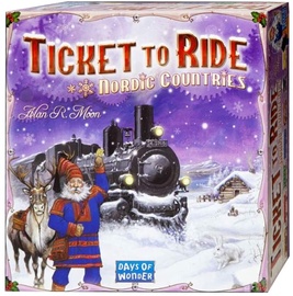 Lauamäng Days of Wonder Ticket to Ride Nordic Countries 7208, EN