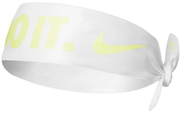 Galvos apdangalas Nike Dri-Fit Tie, Universalus, balta/geltona