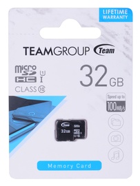 Atmiņas karte Team Group TUSDH32GCL10U02, 32 GB