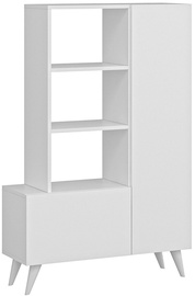 Kingakapp Kalune Design Agostina, valge, 315 mm x 800 mm x 1210 mm