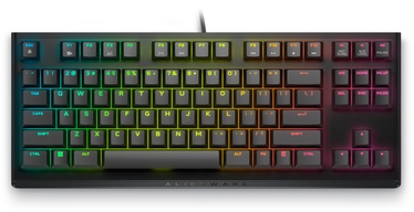 Клавиатура Dell Alienware AW420K Cherry MX RGB RED EN, черный