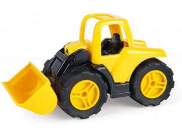Rotaļu traktors Lena Earth Mover 01260, melna/dzeltena