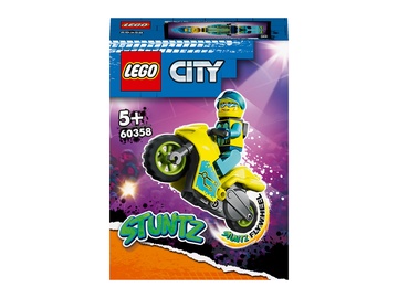 Konstruktors LEGO® City Kibertriku motocikls 60358, 13 gab.