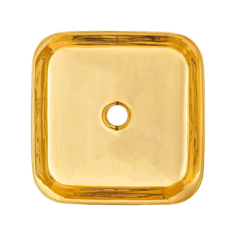 Vannas istabas izlietne Invena Malaga, keramika, 39 cm x 39 cm x 14 cm