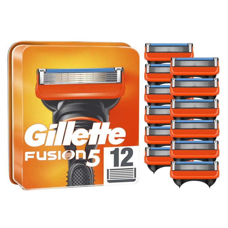 Skūšanās galva Gillette Fusion5, 12 gab