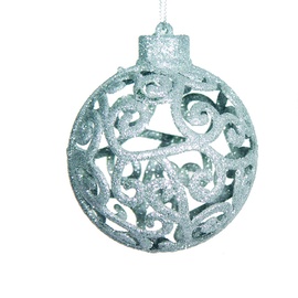 Ziemassvētku eglītes rotaļlieta 100899, sudraba