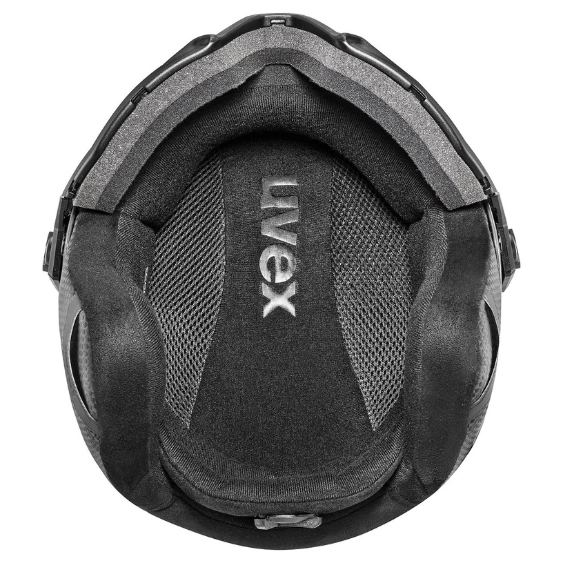 Suusakiiver Uvex Instinct Visor Pro V, must, 60-62 cm