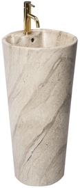 Brīvi stāvoša izlietne Rea Blanka REA-U4664, keramika, 40 cm x 40 cm x 84 cm