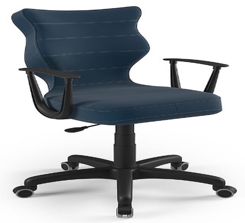 Bērnu krēsls Norm VT24 Size 6, melna/tumši zila, 605 mm x 895 - 1025 mm