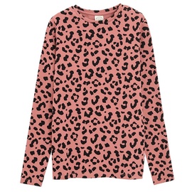 Krekls ar garām piedurknēm, meitenēm Cool Club CCG2722501, melna/rozā, 140 cm