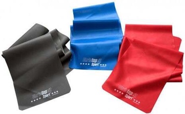 Наборы Christopeit Fitness Rubber Set, 1200 мм x 150 мм x 0.5 мм, 3 шт.