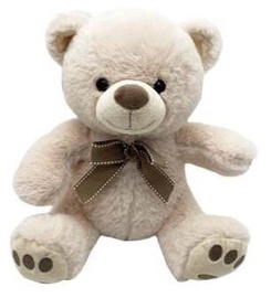 Mīkstā rotaļlieta Tulilo Teddy Bear, krēmkrāsa, 27 cm