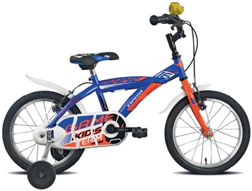 Детский велосипед Esperia Game Boy, синий/oранжевый, 16", 16″