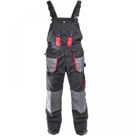 Рабочие брюки мужские/универсальный Dedra BH2SO-XL, серый, хлопок/полиэстер, 48 размер