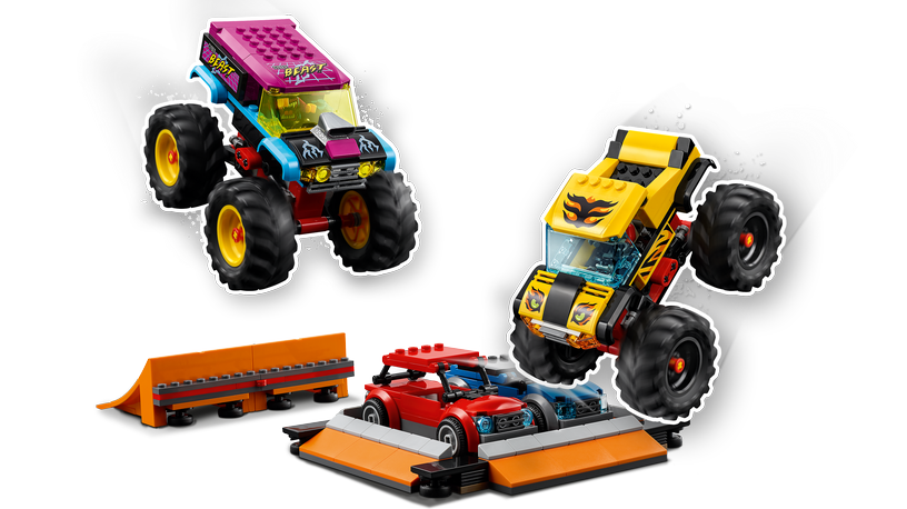 Konstruktor LEGO City Trikietenduse areen 60295, 668 tk