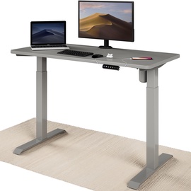 Стол регулируемая высота Desktronic HOME ONE, серый