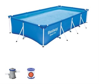 Бассейн Bestway Steel Pro 56424, синий, 5700 л