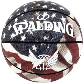 Bumba, basketbolam Spalding Trend Stars Stripes 76-909Z, 7 izmērs