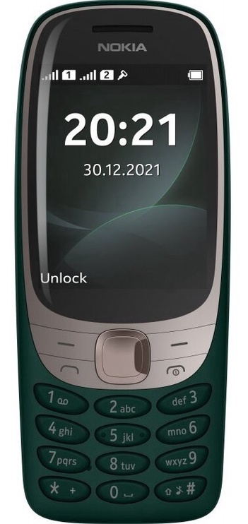 Mobilais telefons Nokia 6310, zaļa, 16MB/8MB