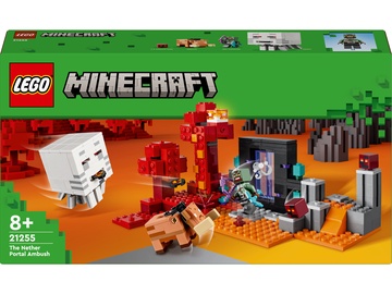 Konstruktors LEGO® Minecraft Portāla "Nether" slēpnis 21255