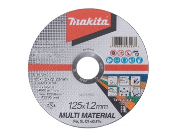 Lõikeketas Makita E-10724, 125 mm x 1.2 mm x 22.23 mm