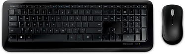 Клавиатура Microsoft 850 EN/RU, черный, беспроводная