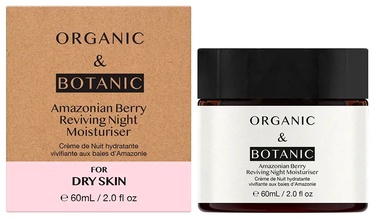 Nakts krēms Organic & Botanic Amazonian Berry, 60 ml, sievietēm