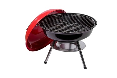 Grill Besk Round, must, 35 cm