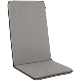 Подушка для стула Mona hoch zipper H034-06PB 485252, серый, 115 x 50 см
