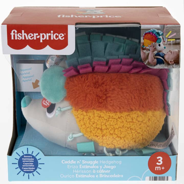 Grabulis Fisher Price Cuddle N Snuggle Hedgehog, daudzkrāsains