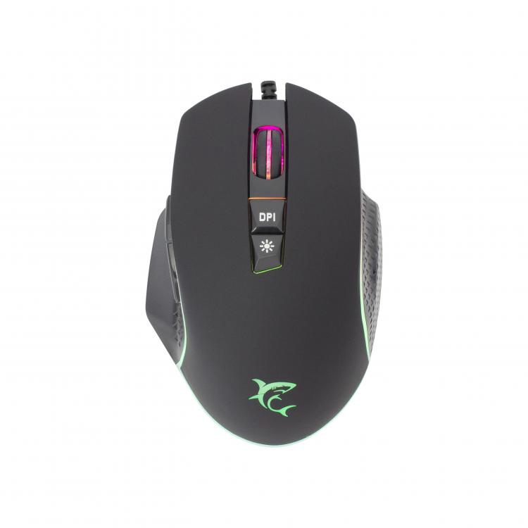 Игровая мышь White Shark GM-5009 Gareth, черный